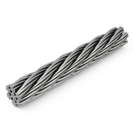 20 mm 6x36 Çelik Özlü Çelik Halat 