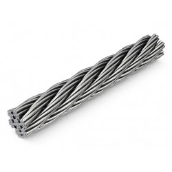 24 mm 6x36 Çelik Özlü Çelik Halat 